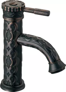 Смеситель Lemark Jasmine LM6606ORB для раковины, черная бронза