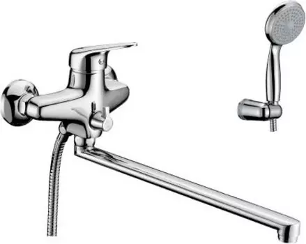 Смеситель Lemark Luna LM4151C универсальный + душевая штанга LM8062C