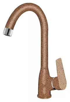 Смеситель Lemark Rossinka S35-23LM307 для кухонной мойки, терракотовый