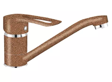 Смеситель Lemark Rossinka T40-21LM307 для кухонной мойки, терракотовый