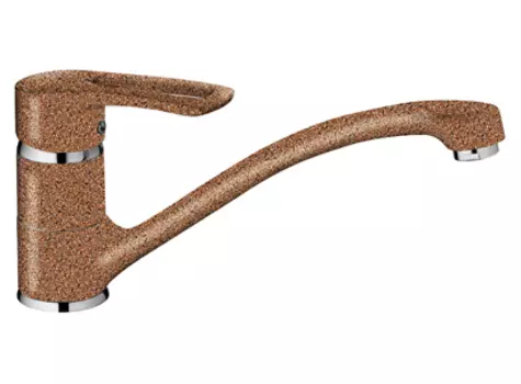 Смеситель Lemark Rossinka Z40-21LM307 для кухонной мойки, терракотовый