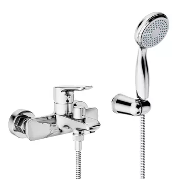Смеситель Lemark Selena LM0812C для ванны с душем, хром