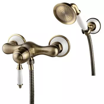 Смеситель Lemark Villa LM4837B для раковины, с донным клапаном, бронза