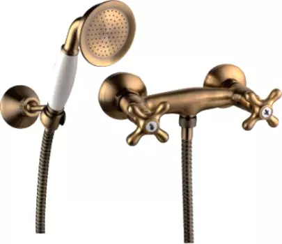 Смеситель Lemark Vintage LM2803B для душа, бронза