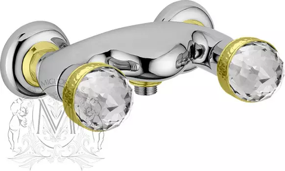Смеситель Migliore Axo Swarovski ML.AXO-646F CrDo для душа