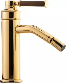 Смеситель Migliore Ermitage Mini 30209 для биде, орех - золото