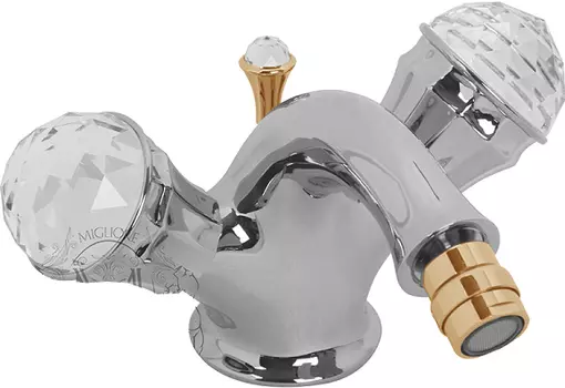 Смеситель Migliore Korona Swarovski ML.KRN-4744 CrDo для биде