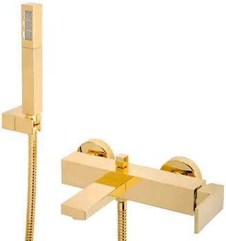 Смеситель Migliore Kvant Gold 25391 для ванны с душем