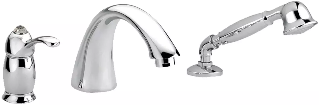 Смеситель Migliore Lem Swarovski 18882 на борт ванны, хром