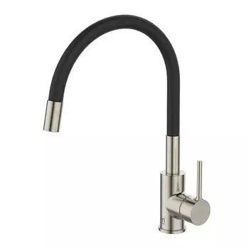 Смеситель Milardo Meal M01BN0FM05 для кухни гибкий излив