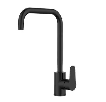 Смеситель Milardo Poli POLBLL0M05 для кухонной мойки черный