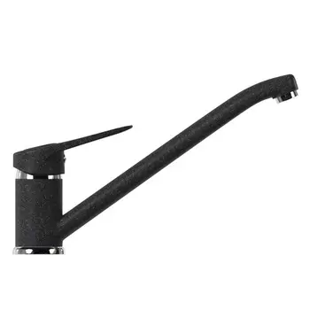 Смеситель Mixline ML-GS03 547675 для кухни антрацит/хром