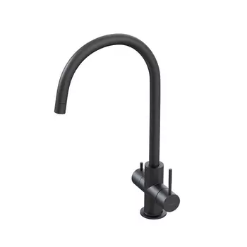 Смеситель Mixline MLSS-03202 543623 для кухни, подключение к фильтру, черный