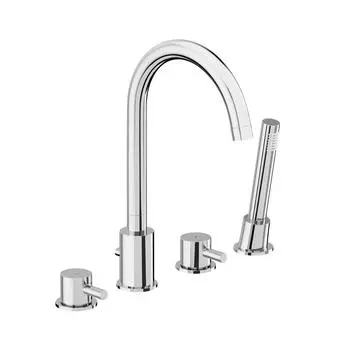 Смеситель на борт ванны Damixa Scandinavian Pure 360400000 хром