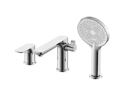 Смеситель на борт ванны Raglo R03.31 хром