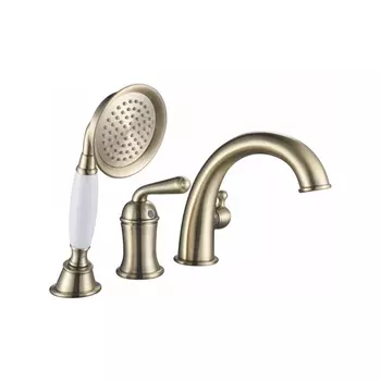 Смеситель на борт ванны Rose R0212Q бронза