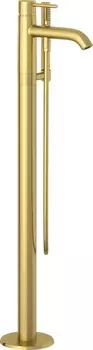 Смеситель напольный Kludi Bozz 38590N076 брашированное золото