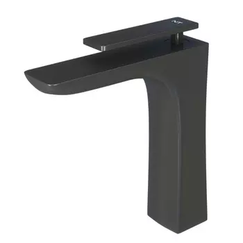 Смеситель NT Bagno NT7801 Tirso для раковины черный матовый