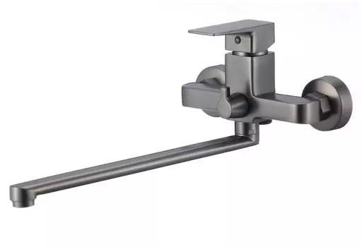 Смеситель Olive's Navarra 25221NRGM для ванны, оружейная сталь
