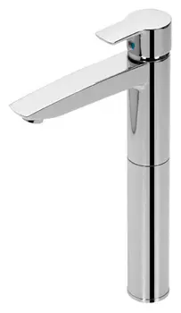 Смеситель Oras Cubista 2801F для раковины высокий с донным клапаном