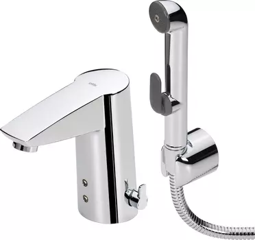 Смеситель Oras Cubista 2816F для раковины с гигиеническим душем