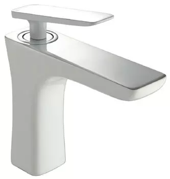 Смеситель Oute T9031K для раковины, белый / хром