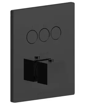 Смеситель Paffoni Compact Box CPT519NO для душа, черный матовый