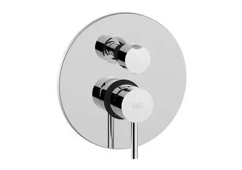 Смеситель Paffoni Light LIG019CR для душа, с внутренней частью, хром