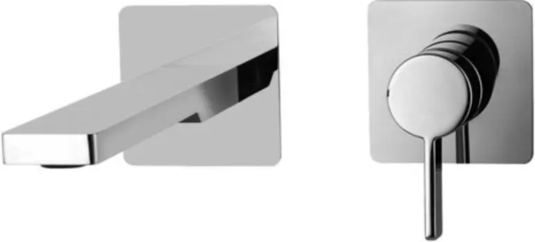 Смеситель Paffoni Rock RO105CR70 для раковины, с внутренней частью, хром