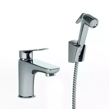 Смеситель Paini Laguna LACR205/574 для раковины с гигиеническим душем