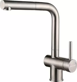 Смеситель для кухонной мойки Paulmark Dosse Do214418-SS нержавеющая сталь