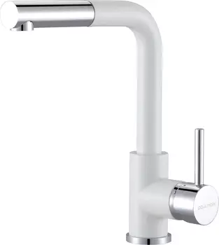 Смеситель для кухонной мойки Paulmark Kassel Ka214311-431 белый матовый