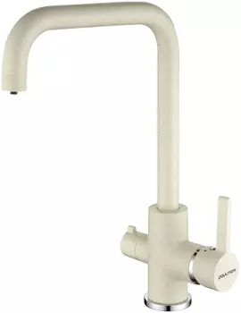 Смеситель для кухонной мойки Paulmark Logas Lo213021-331 белый