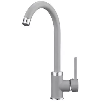 Смеситель Point PN3101AL для кухонной мойки, серый