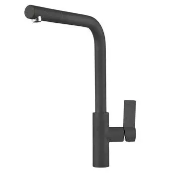 Смеситель Point PN3102B для кухонной мойки, черный