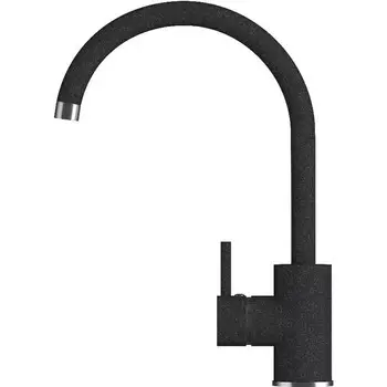 Смеситель Polygran Элара 349484 для кухонной мойки, черный