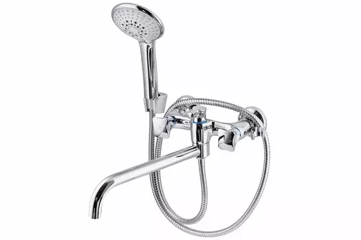 Смеситель Профсан Квадро ПСМ-192-38 для ванны с душем