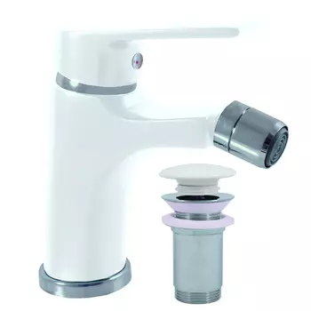 Смеситель Rav Slezak Colorado CO145.5KBC для биде, белый / хром