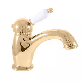 Смеситель Rav Slezak Labe L526.5Z для раковины, золото