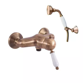 Смеситель Rav Slezak Labe L581.5/2SM для душа, бронза