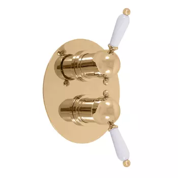 Смеситель Rav Slezak Labe L586KZ для душа, золото