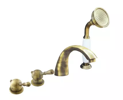 Смеситель Rav Slezak Labe Mosaz L469.5PSM на борт ванны