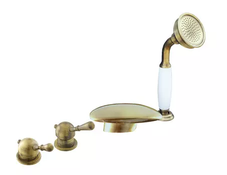 Смеситель Rav Slezak Labe Mosaz L470.5PSM на борт ванны