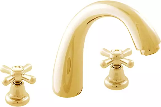 Смеситель Rav Slezak Morava retro MK133.5Z для раковины, золото