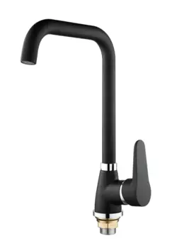 Смеситель РМС SL77BL-017F-1 (черный) для кухонной мойки