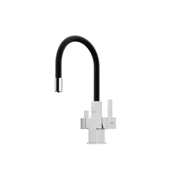 Смеситель Sancos Arno SC4005CH для кухонной мойки, с гибким изливом, хром