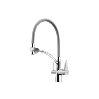 Смеситель Sancos Eri SC4001CH для кухонной мойки, с гибким изливом, хром