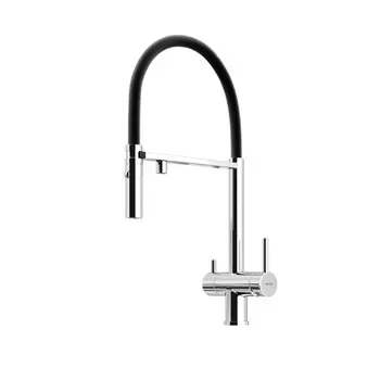 Смеситель Sancos Imola SC4010CH для кухонной мойки, с гибким изливом, хром