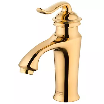 Смеситель Shouder Luka 0200206 для раковины золото