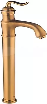 Смеситель Shouder Luka 0200307 для раковины матовый золото